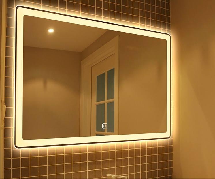 Gương LED cao cấp kích thước 50×70 cm