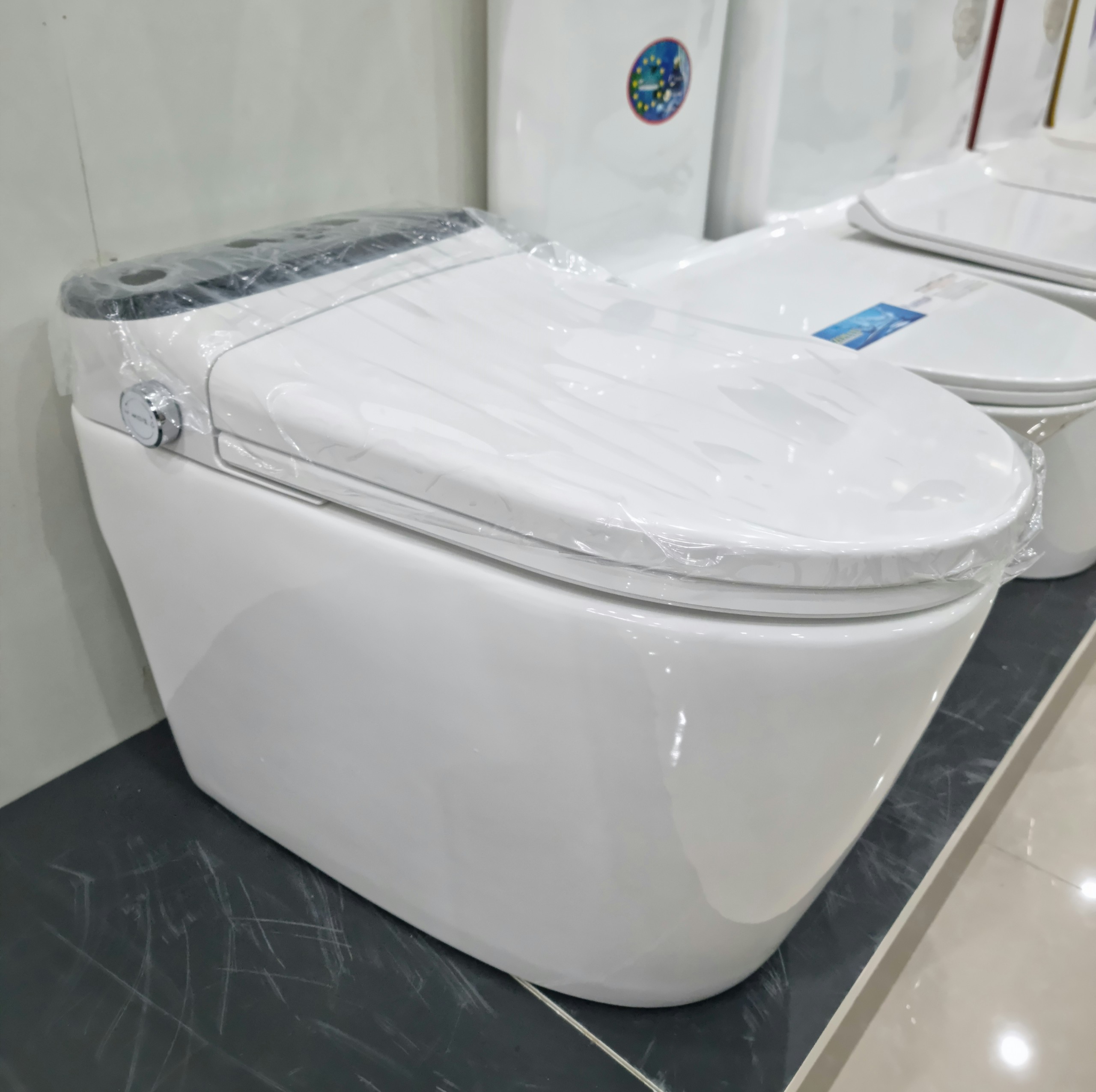 Bệt liền khối Trung Quốc nắp rửa