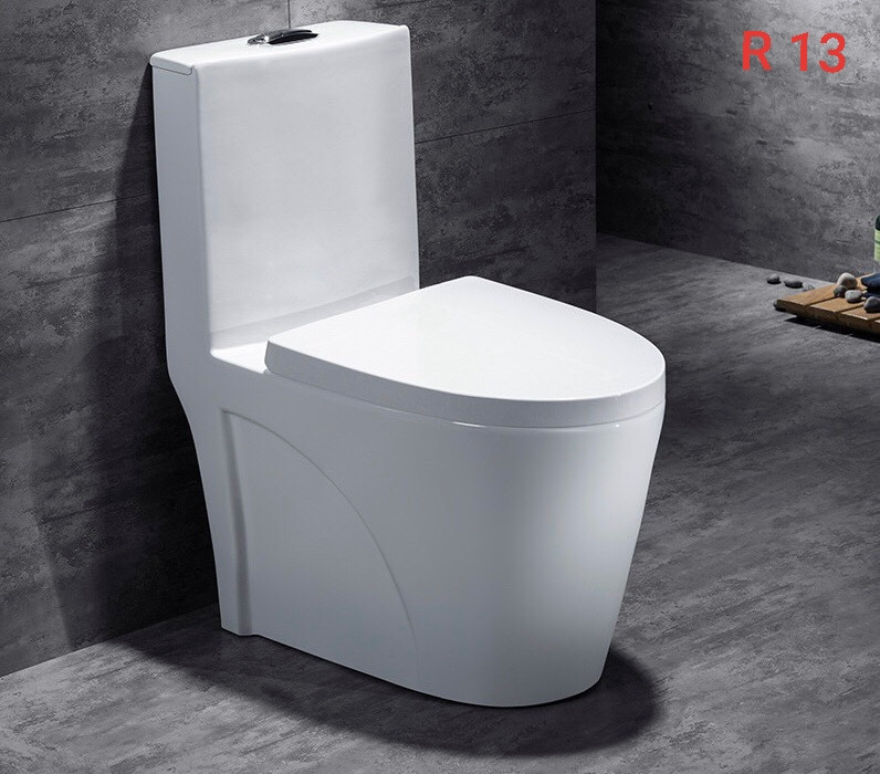 Bệt liền khối Trung Quốc dáng lùn tròn mã R13