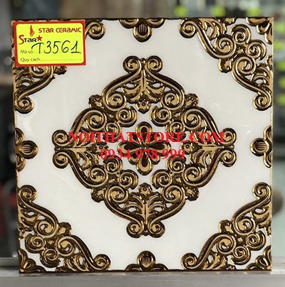 Gạch khắc kim 30×30 T3561