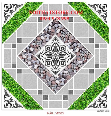 Gạch lát sân vườn 50×50 VM553