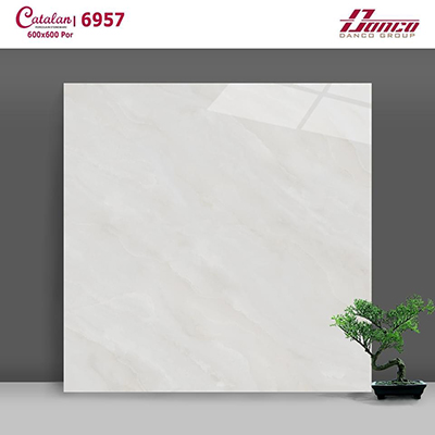 Gạch lát nền đá bóng kính giá rẻ Catalan 600×600 6957