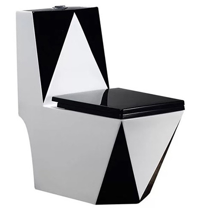 Bồn cầu 1 khối rẻ đẹp màu đen các loại