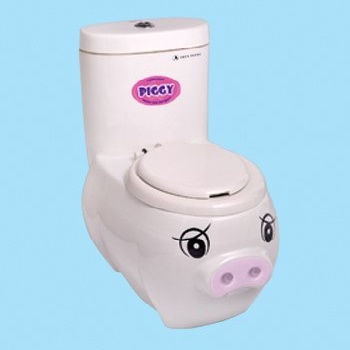 Bàn cầu trẻ em Thiên Thanh Piggy P0217TST2