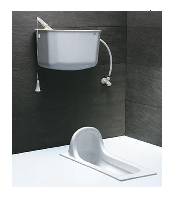 Bồn cầu xổm Caesar CS1280