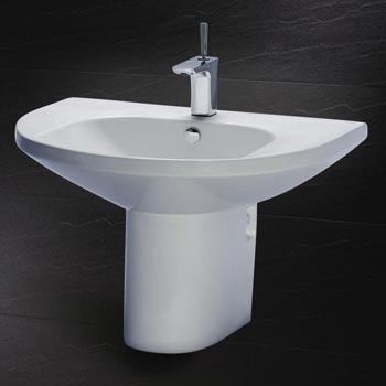 Chậu rửa chân ngắn Caesar LF2270+PF2470