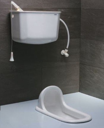 Bồn cầu xổm Caesar CS1230
