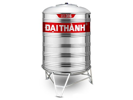 Bồn nước Inox Vigo Sus 316 Đại Thành 1000l đứng