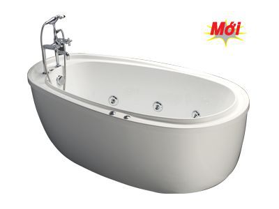 Bồn tắm Caesar chân yếm AT6480