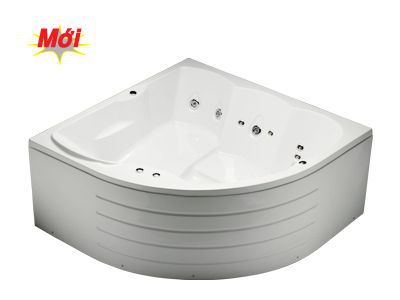 Bồn tắm góc massage đôi Caesar MT5165