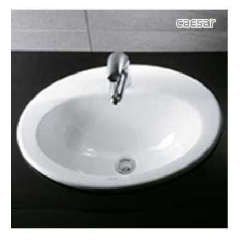 Chậu rửa Lavabo dương vành Caesar L5018