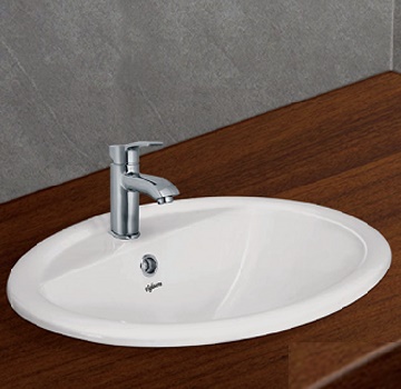 Chậu rửa Lavabo Viglacera CD1 dương vành