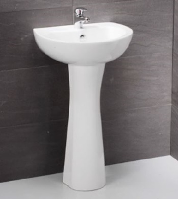 Chậu rửa chân đứng Caesar L2150+P2440