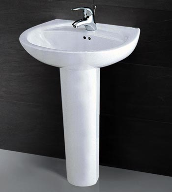 Chậu rửa chân dài Caesar L2220+P2437