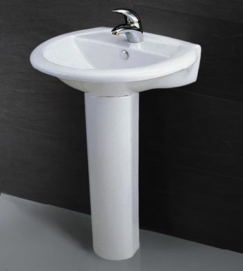 Chậu rửa chân dài Caesar L2360+P2437