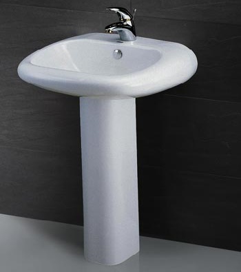 Chậu rửa chân dài Caesar L2560+P2438