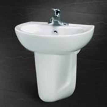 Chậu rửa chân ngắn Caesar L2230+P2441