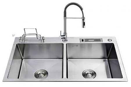 Chậu rửa chén Inox 304 Handmade 8148