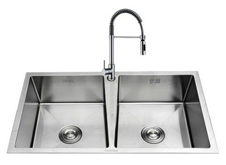 Chậu rửa chén Inox 304 Handmade 8348