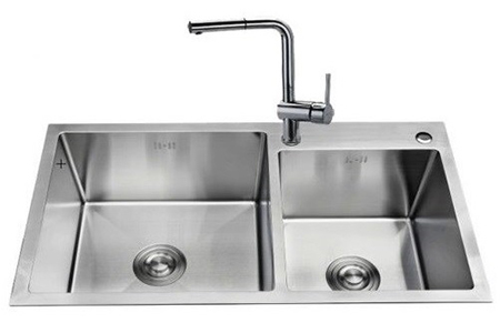 Chậu rửa chén Inox 304 Handmade 8545L