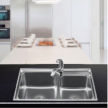 Chậu rửa chén Sơn Hà S80 Inox 201