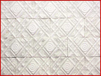 Đá kiểu xoáy hoa trắng HL3D-12