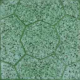 Gạch vỉa hè 40×40 QP15 màu xanh