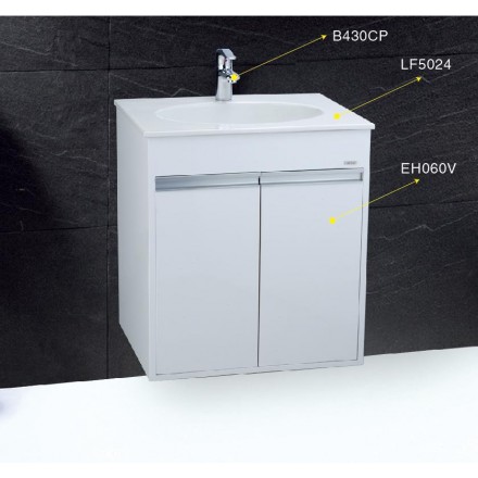 Tủ chậu lavabo Caesar LF5024 + EH060V