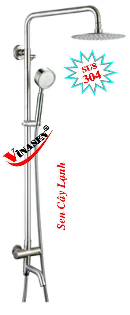 Sen cây tắm Vinasen SC-1018 inox 304