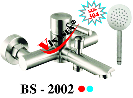 Bộ sen vòi nóng lạnh Vinasen BS-2002 inox 304