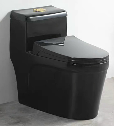 Bồn cầu khối cao cấp đen bóng