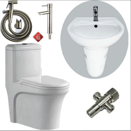 Combo bộ nhà tắm giá rẻ