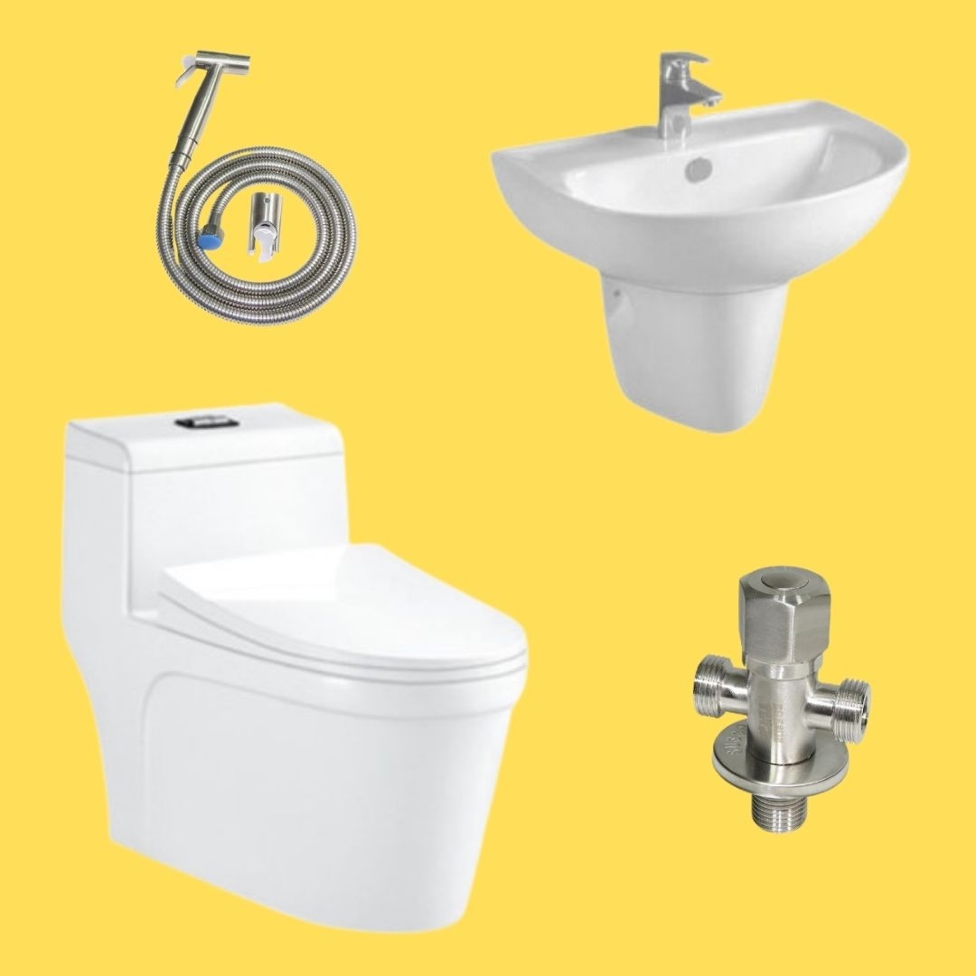 Combo bộ nhà tắm Luxury 07