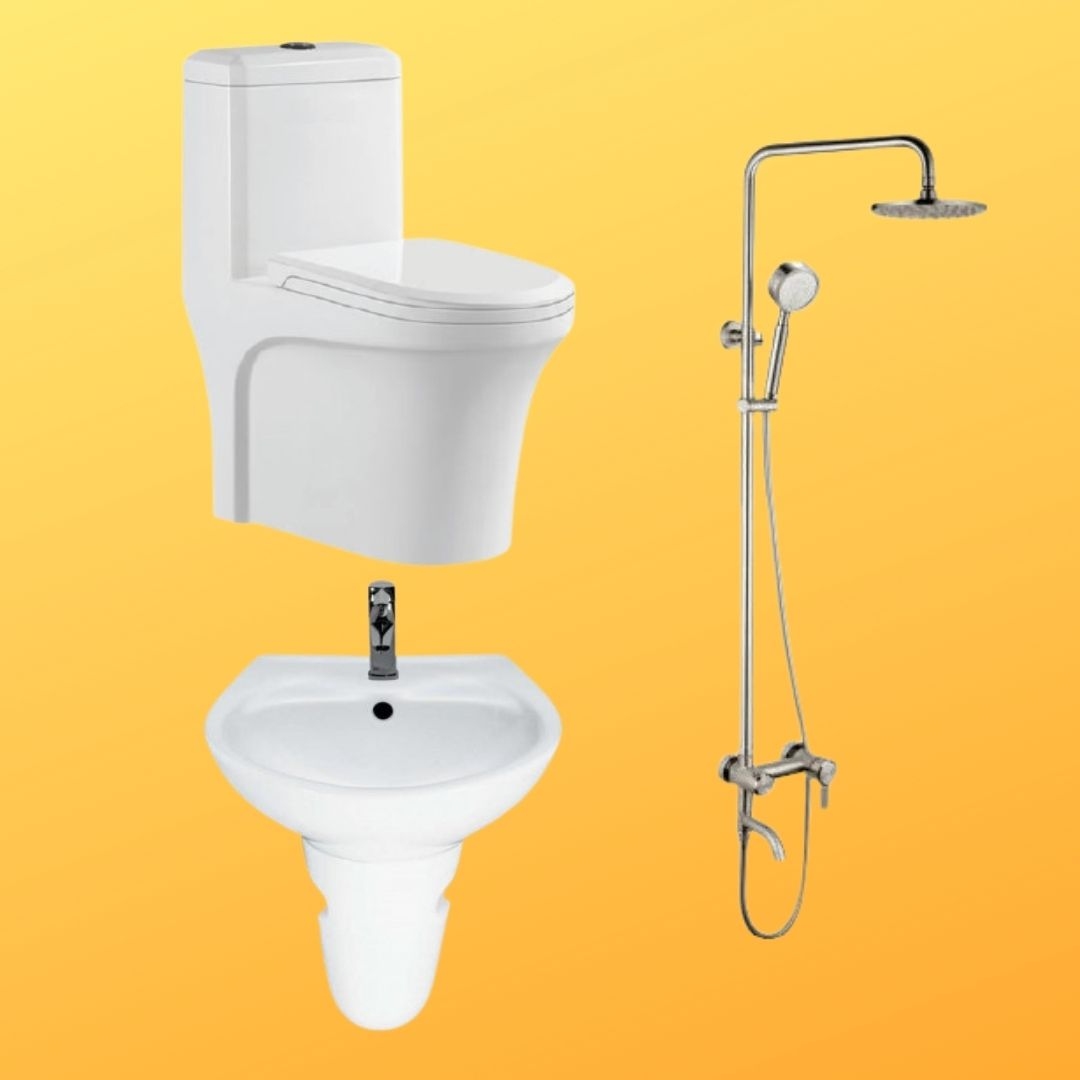 Combo bộ nhà tắm Luxury 17