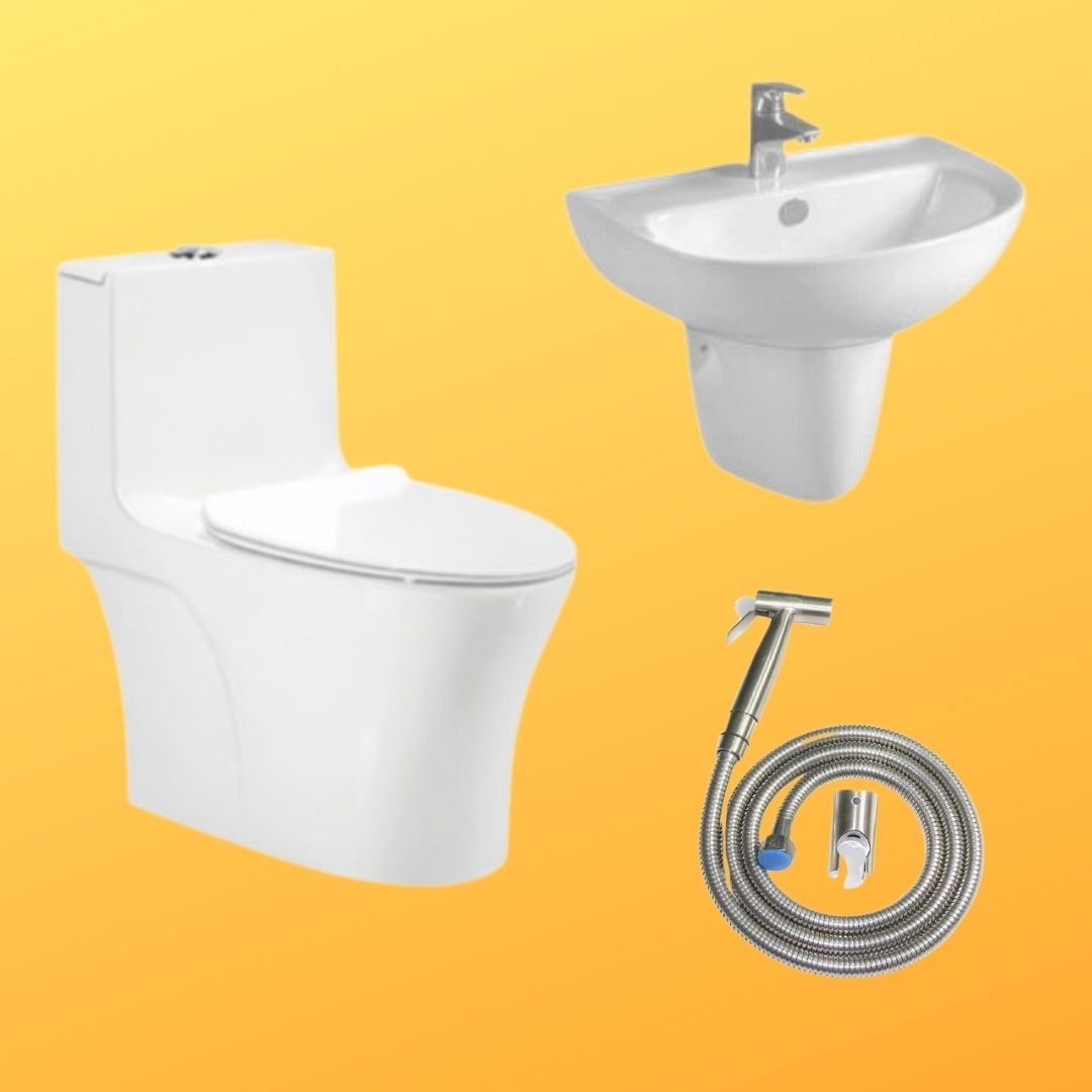 Combo bộ nhà tắm Luxury 18
