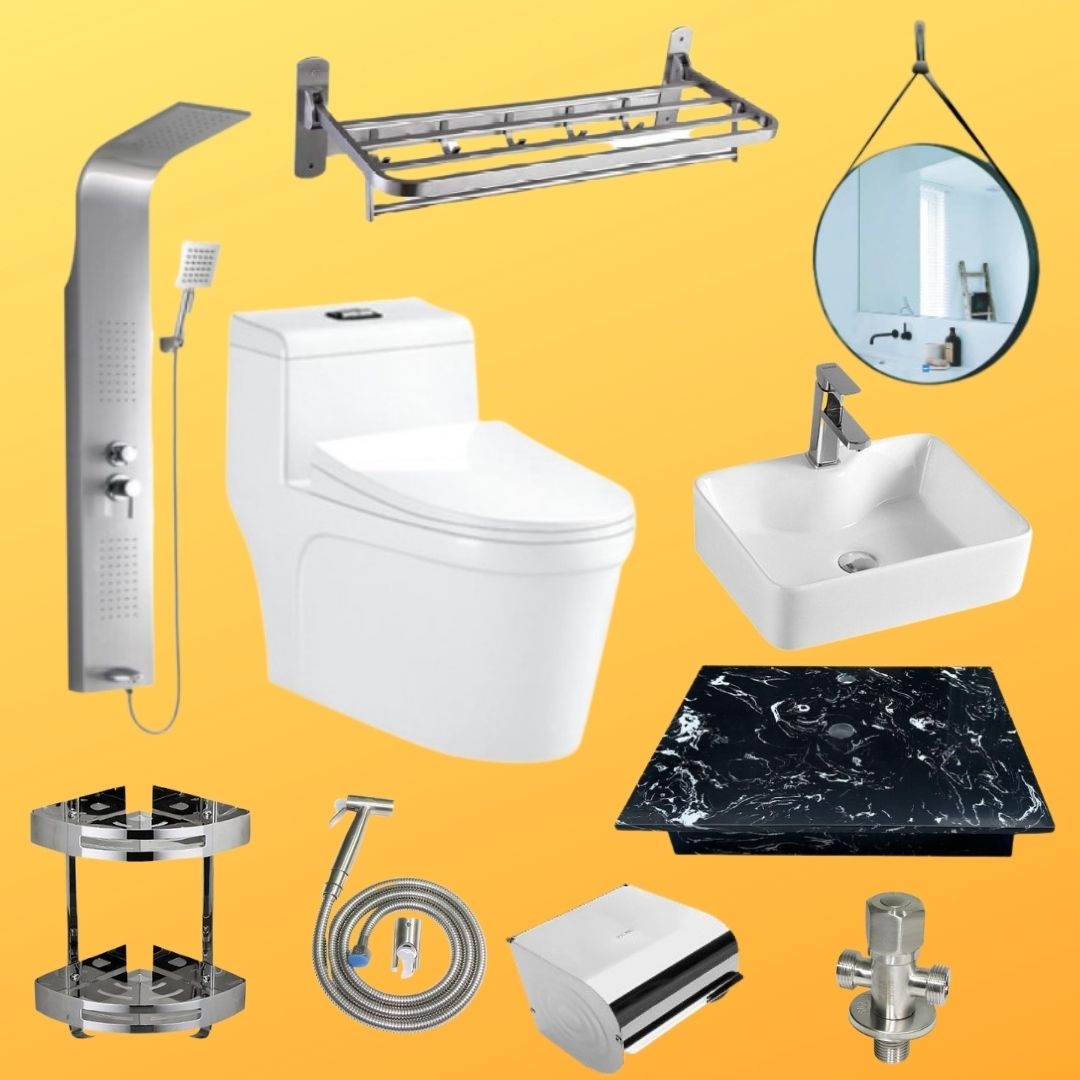 Combo bộ nhà tắm Luxury 21