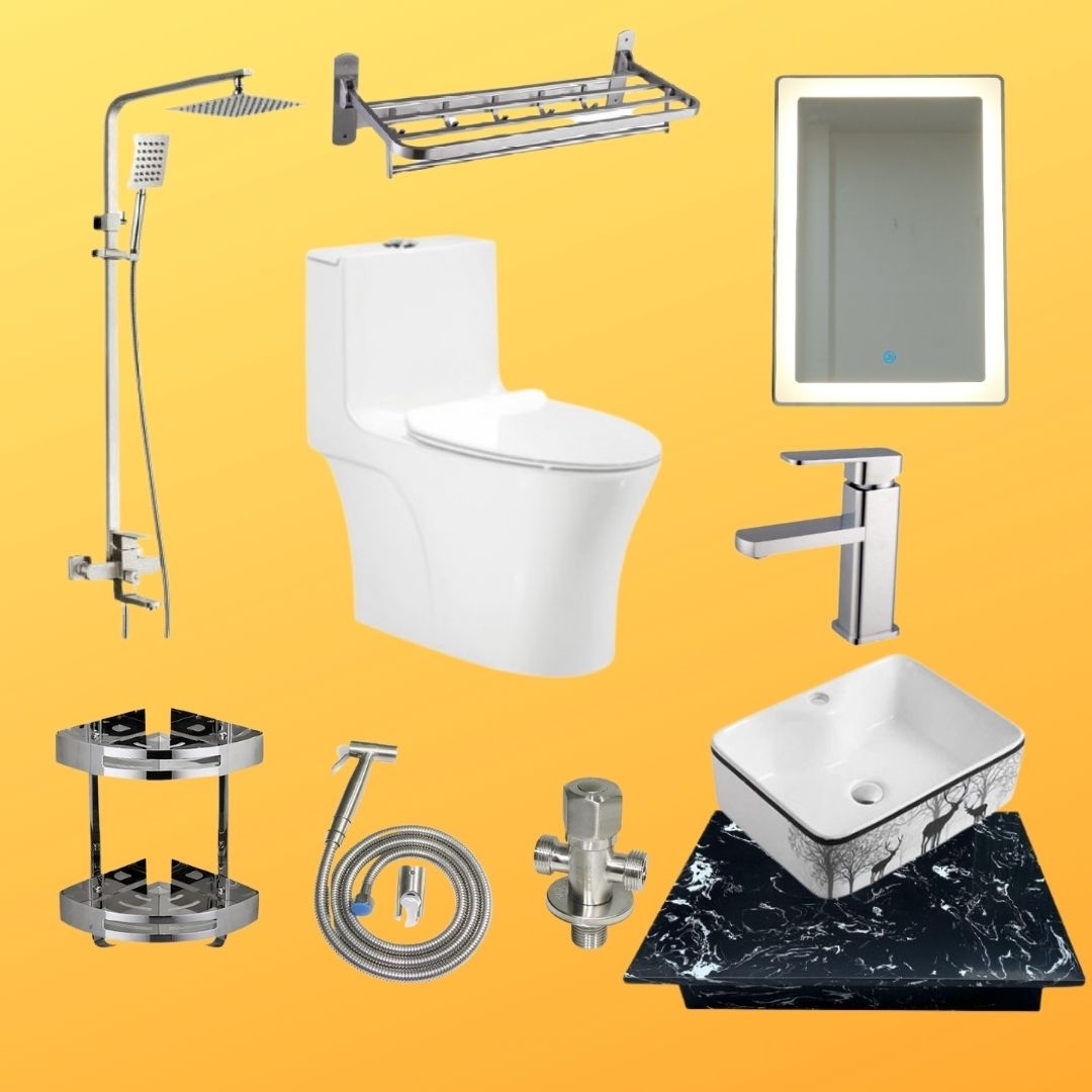 Combo bộ nhà tắm Luxury 22