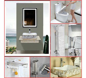 Combo thiết bị vệ sinh cao cấp giá rẻ 397