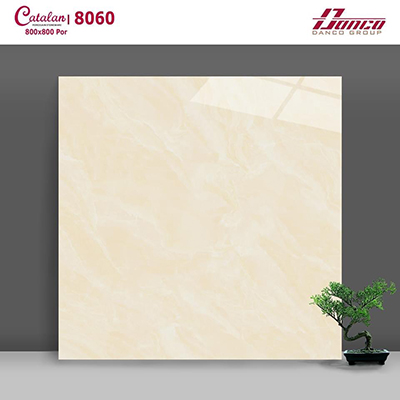 Gạch lát nền Đá bóng kính giá rẻ 80×80 Catalan 8060
