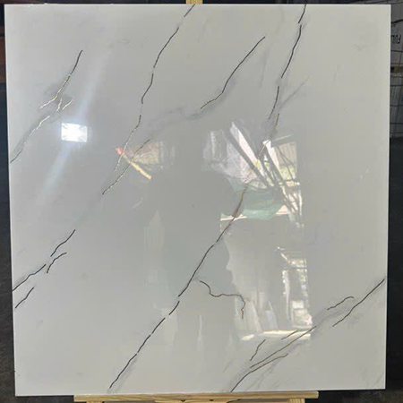 Đá đồng chất khắc kim Trung Quốc 80×80 trắng khói