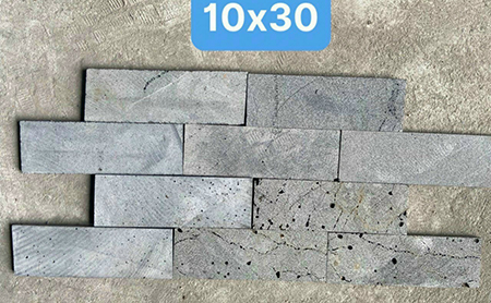 Đá ong xám 10×30 dày 1,2 cm