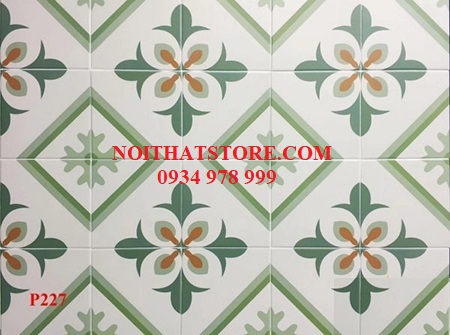Gạch bông giả cổ 20×20 4