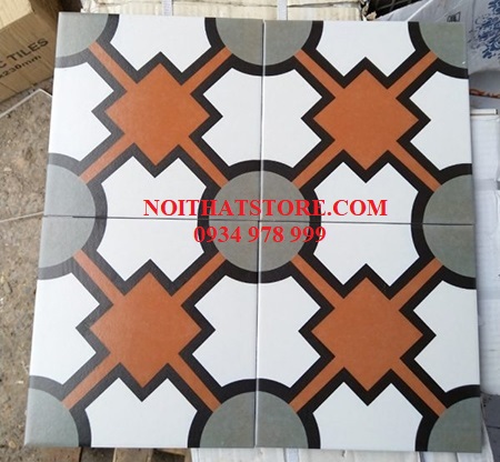 Gạch bông giả cổ 20×20 7