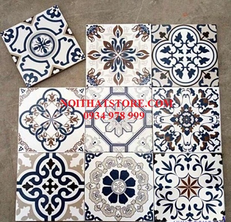 Gạch bông giả cổ 20×20 nhiều mẫu đẹp