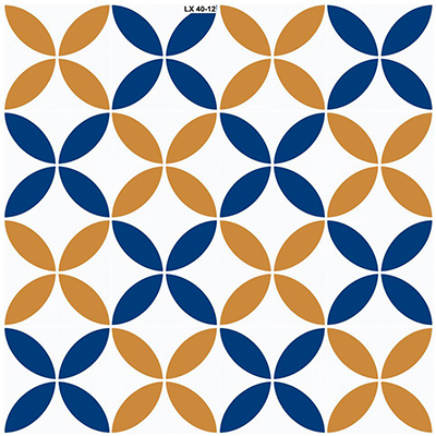 Gạch bông giả cổ 40×40 đá LX40-12