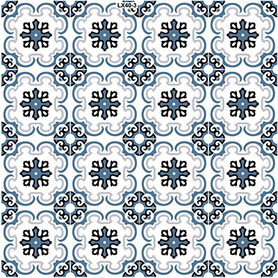 Gạch bông giả cổ 40×40 đá LX40-3