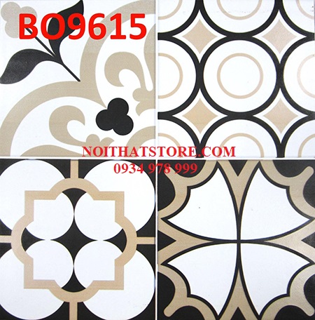 Gạch bông giả cổ Prime 30×30 BO9615