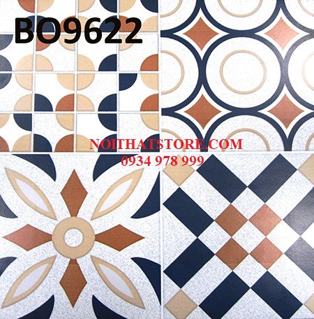 Gạch bông giả cổ Prime 30×30 BO9622