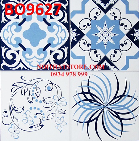 Gạch bông giả cổ Prime 30×30 BO9627