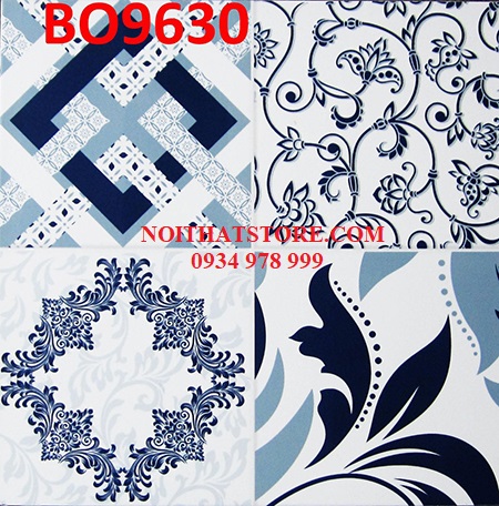 Gạch bông giả cổ Prime 30×30 BO9630